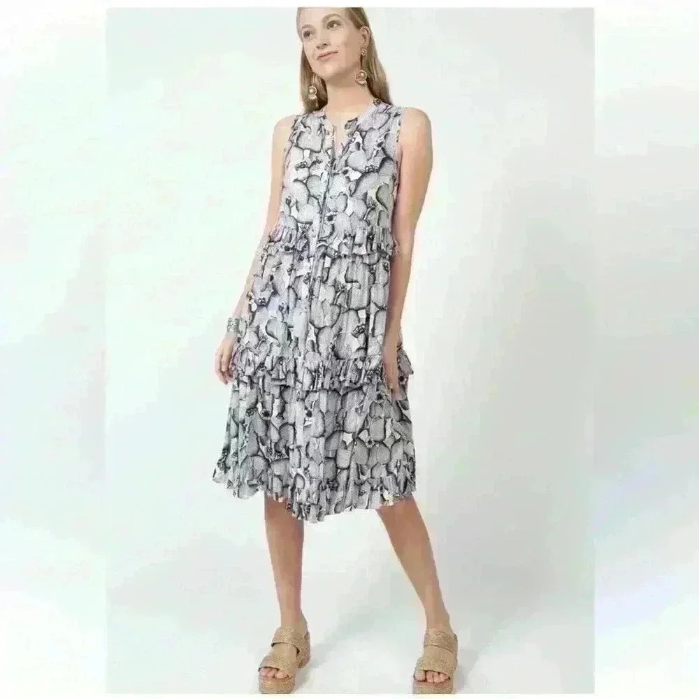 UNCLE FRANK/IVY JANE CACTUS TIER DRESS